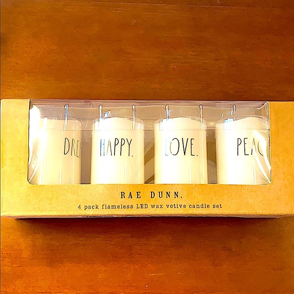 RD Flameless led wax votive candle set.